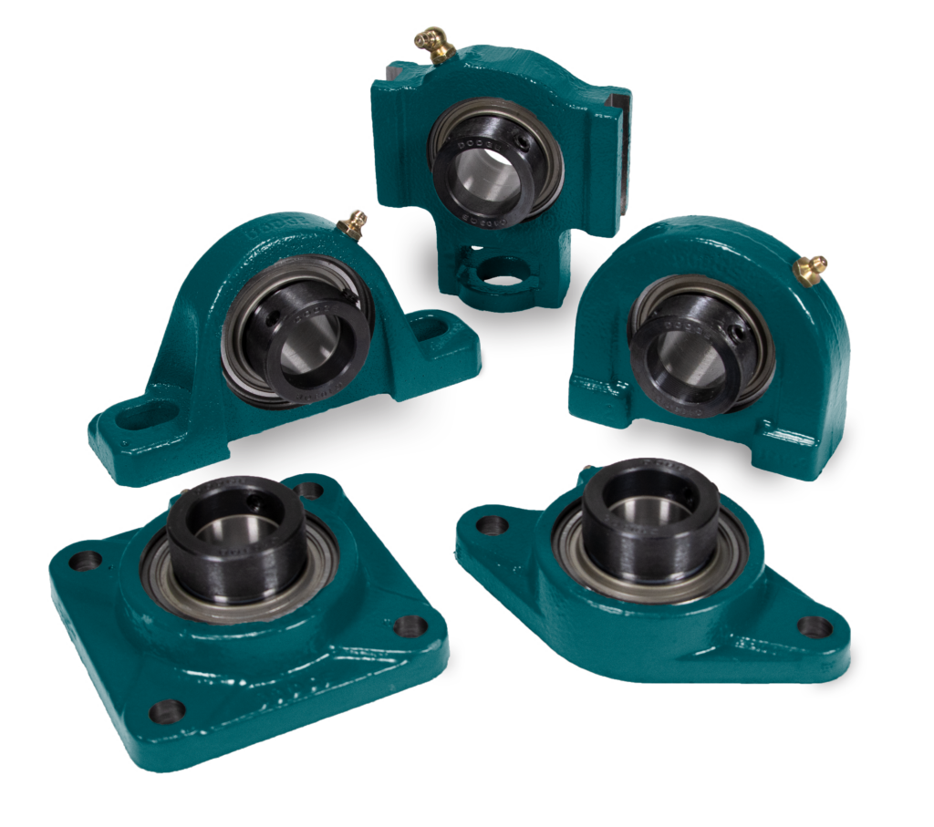 Dodge agriculture-duty mounted ball bearing units