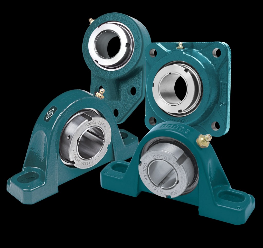 Dodge Grip Tight adapter-mounted ball bearing units