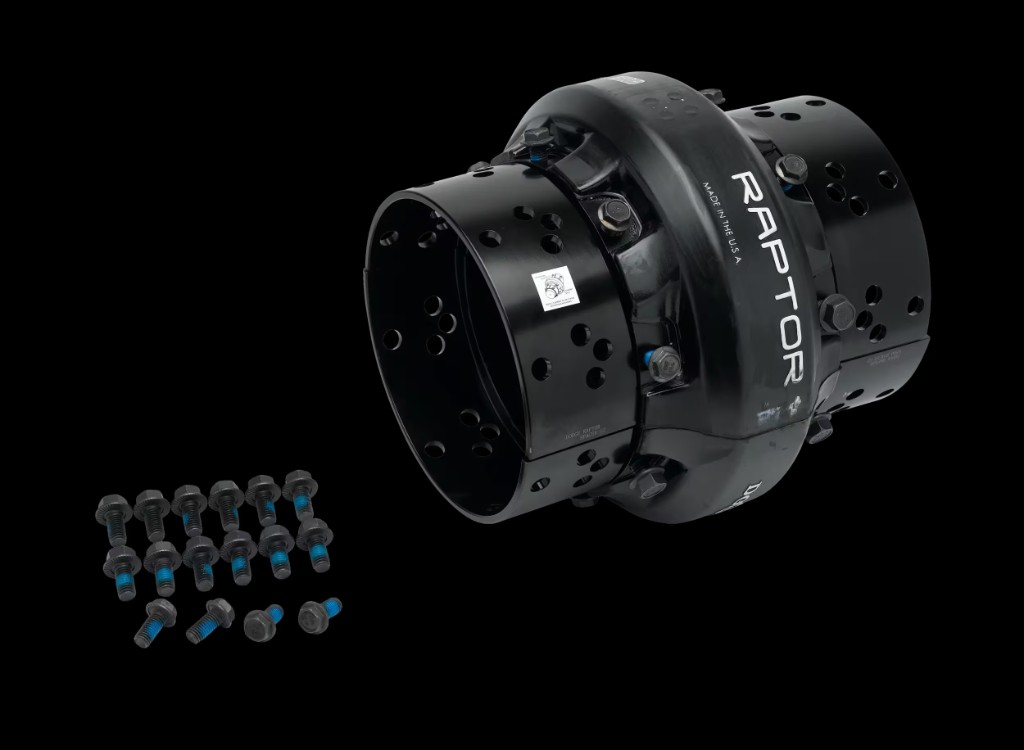 Dodge Raptor ES spacer elastomeric coupling element with installation hardware