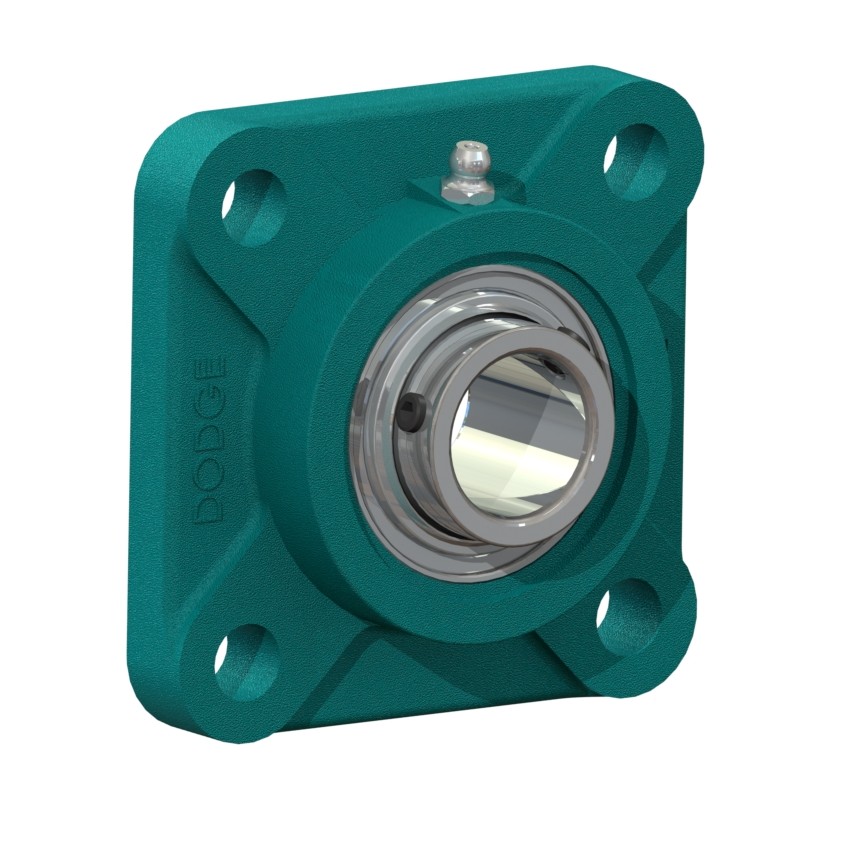 Dodge UCF four-bolt square flange ball bearing unit