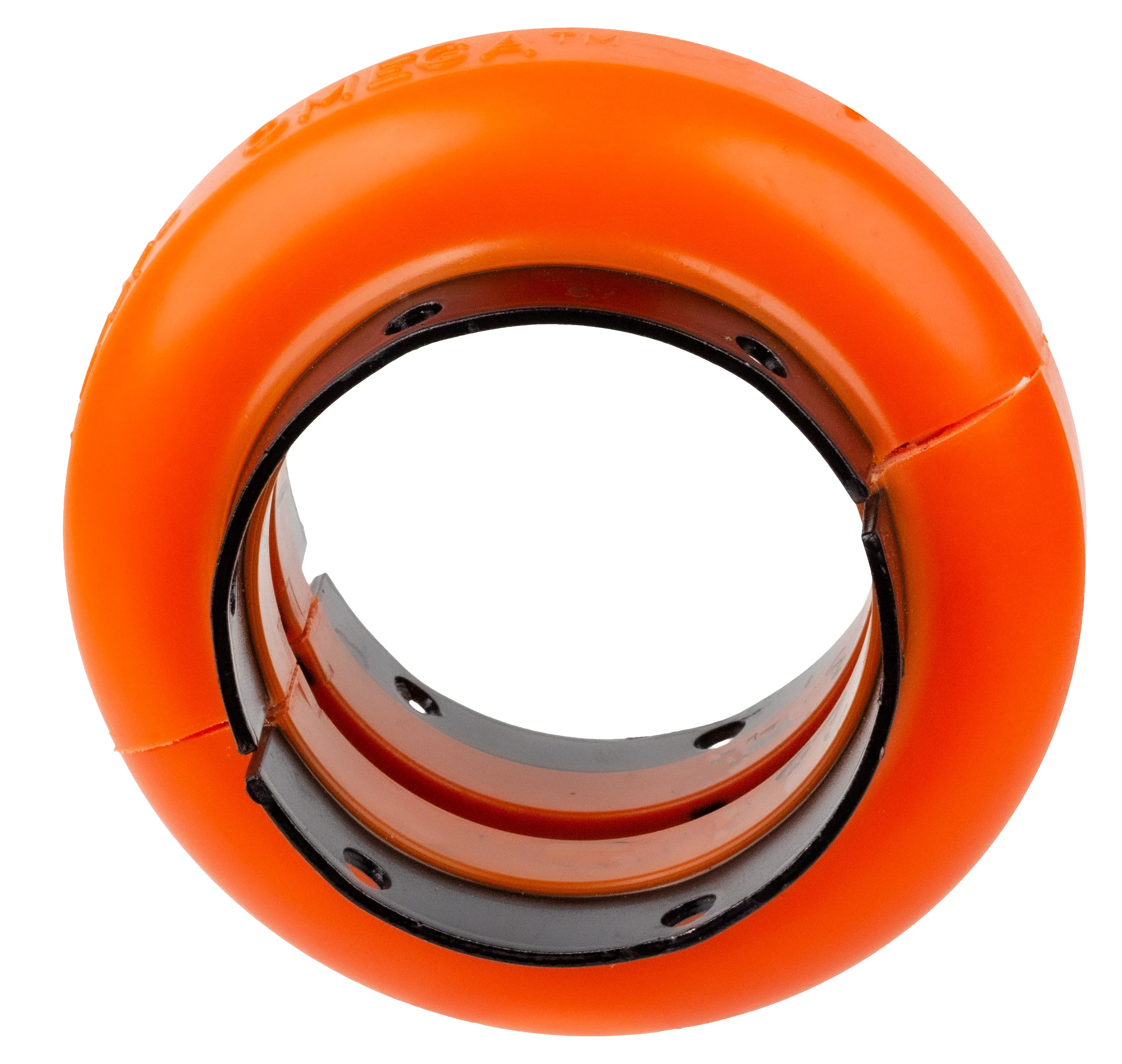 Rexnord Omega elastomeric coupling, close-coupled E-series, side view