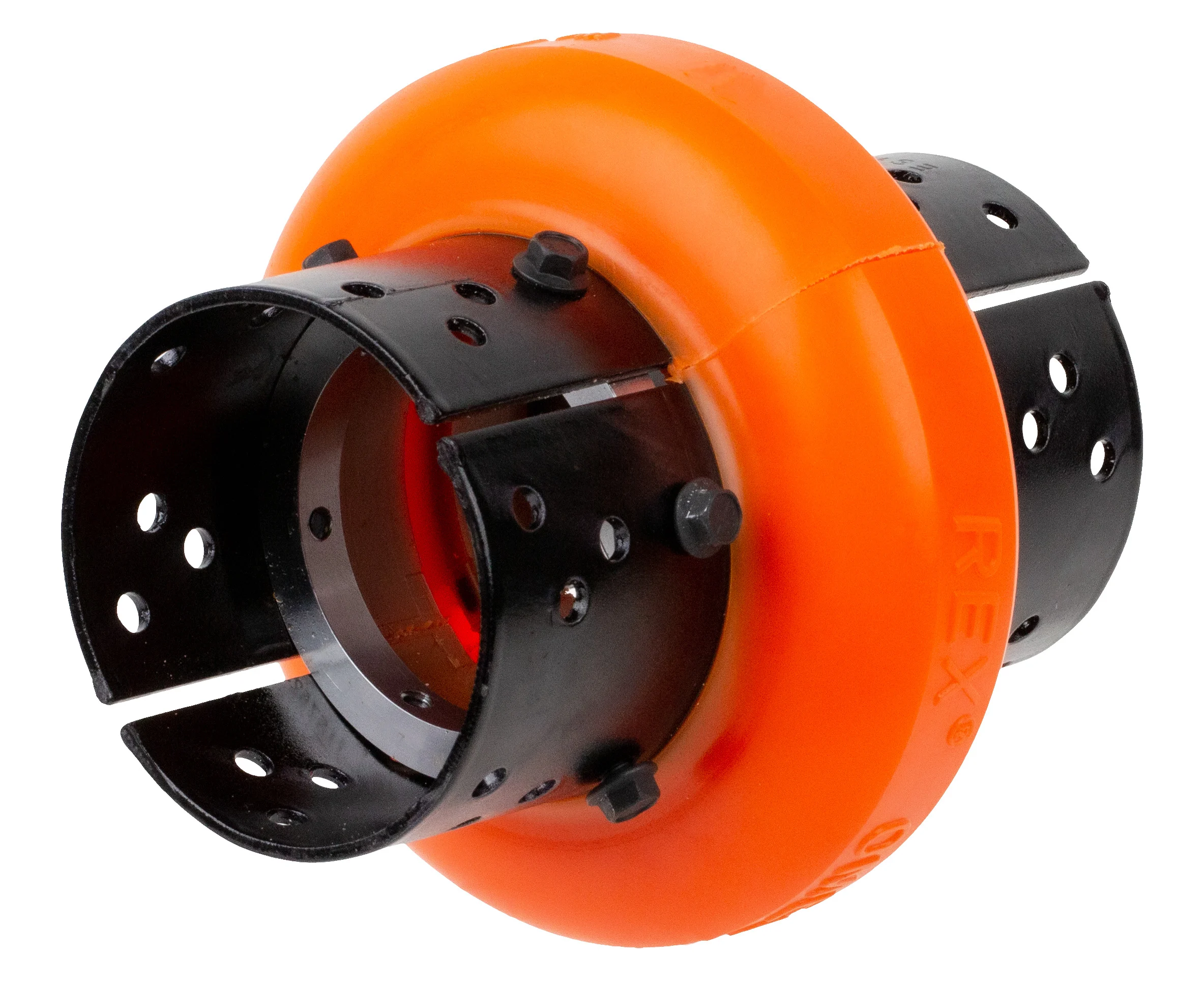 Rexnord Omega elastomeric coupling, spacer ES-series, front view